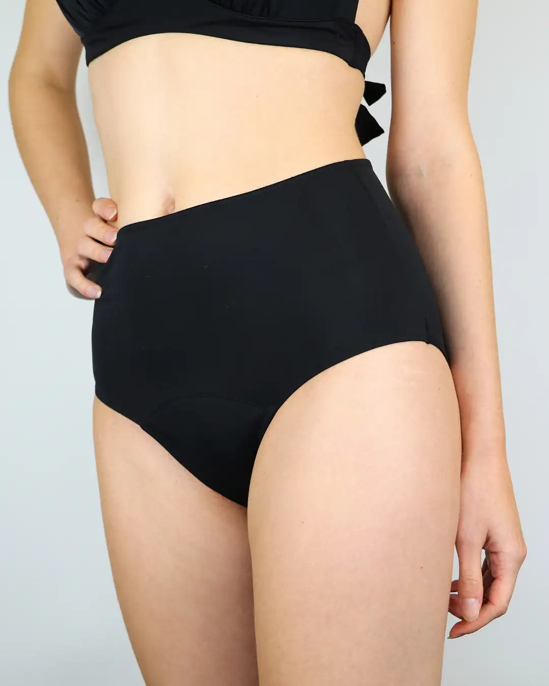 mylily-perioden-bikini-hose-high-waist-schwarz image 3