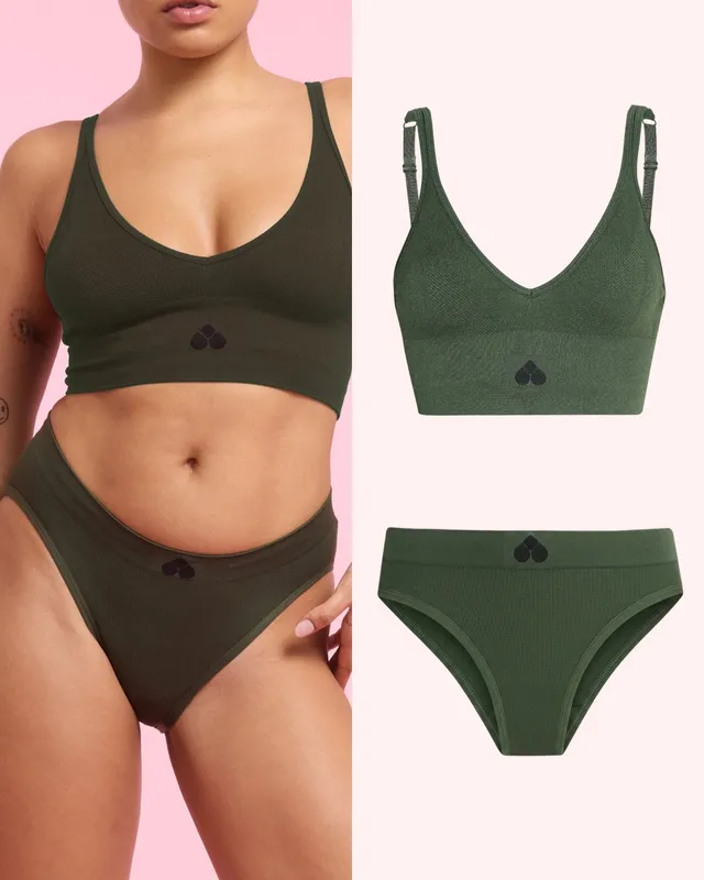 the-female-company-set-bralette-slip-seamless-ripp-unterw-sche image 1