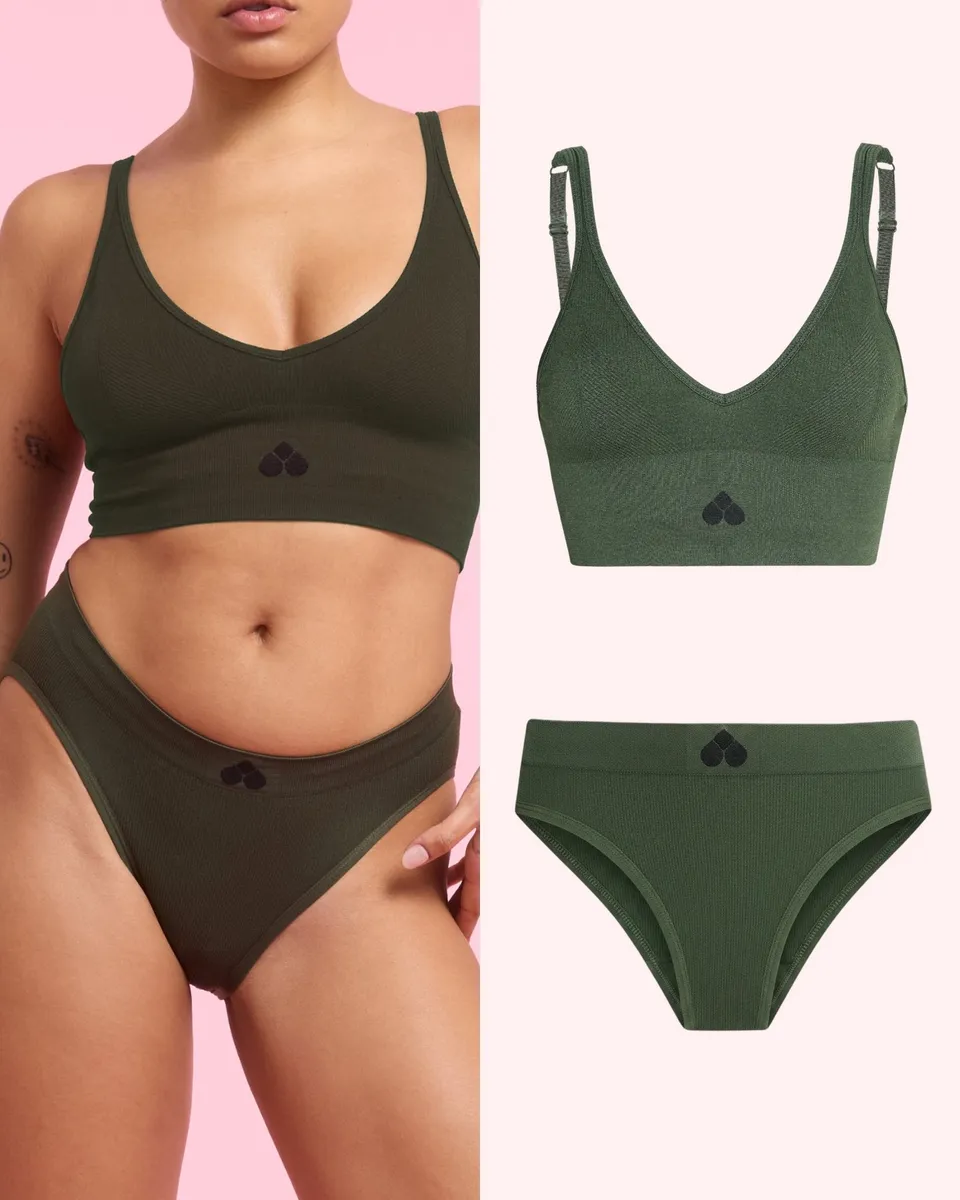 the-female-company-set-bralette-slip-seamless-ripp-unterw-sche image 1