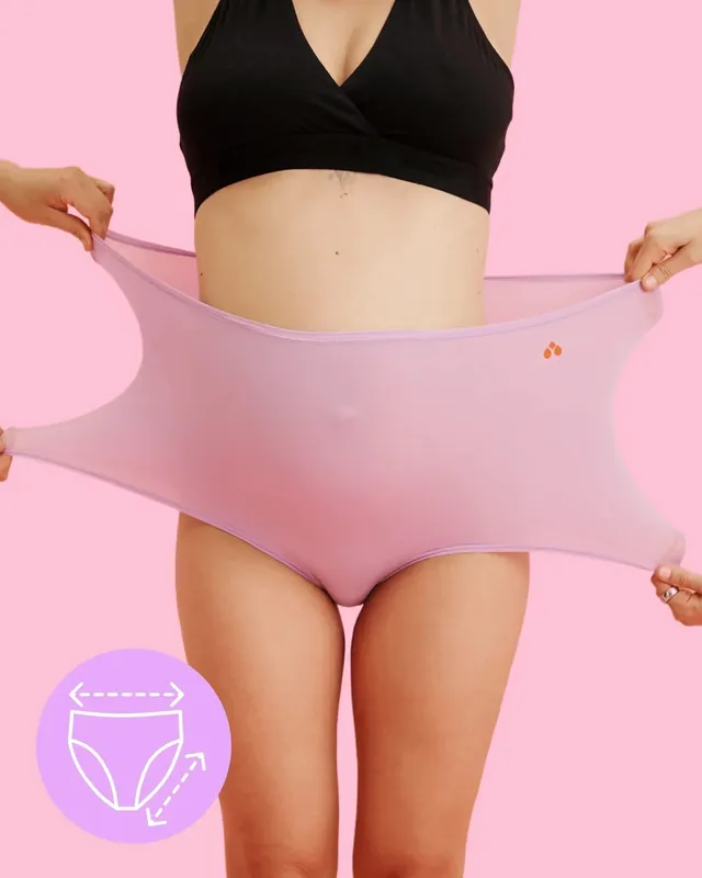 the-female-company-femgrow-high-waist-schwangerschaftsslip-lilac image 1