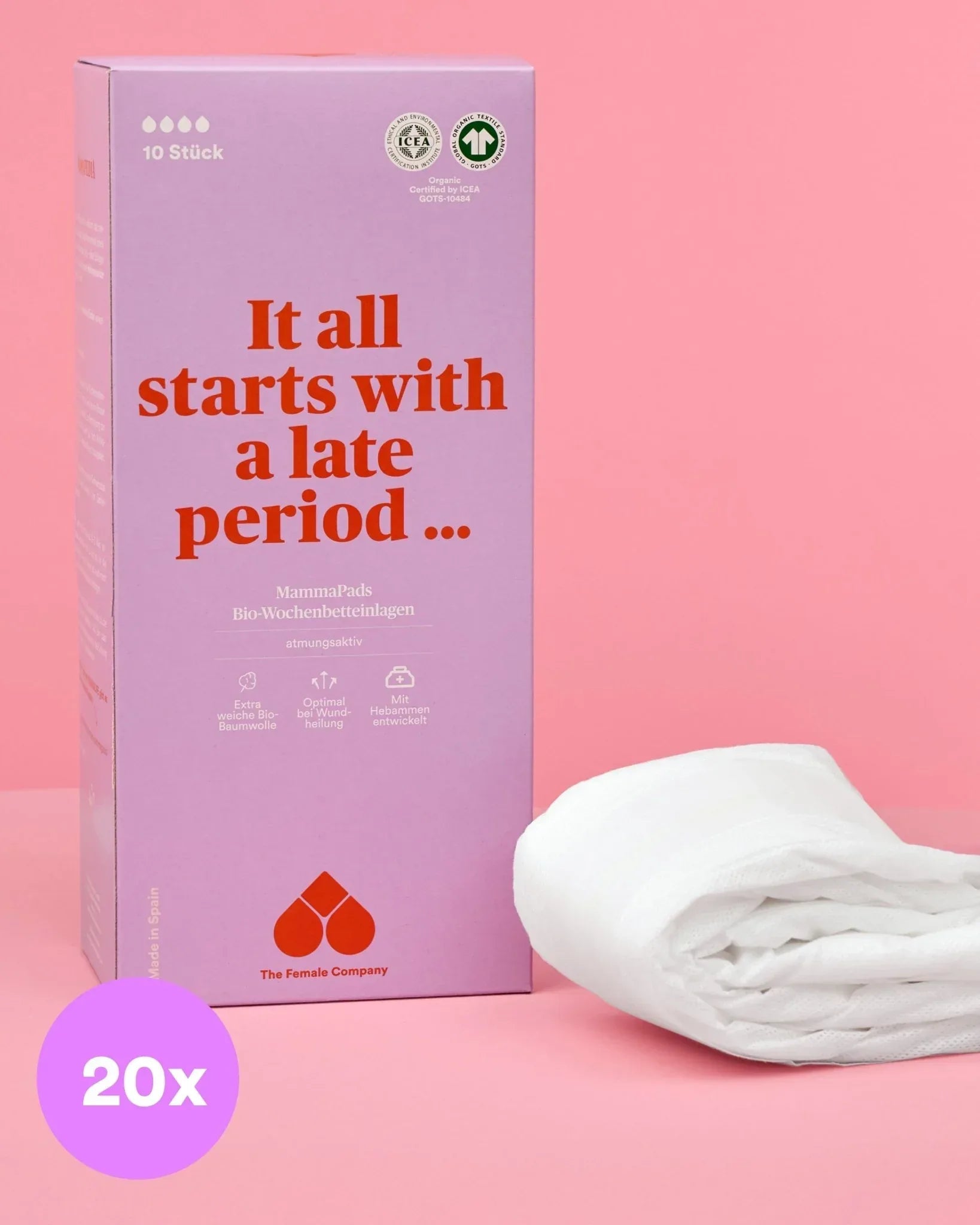 the-female-company-bio-wochenbetteinlagen-20-st-ck image 1