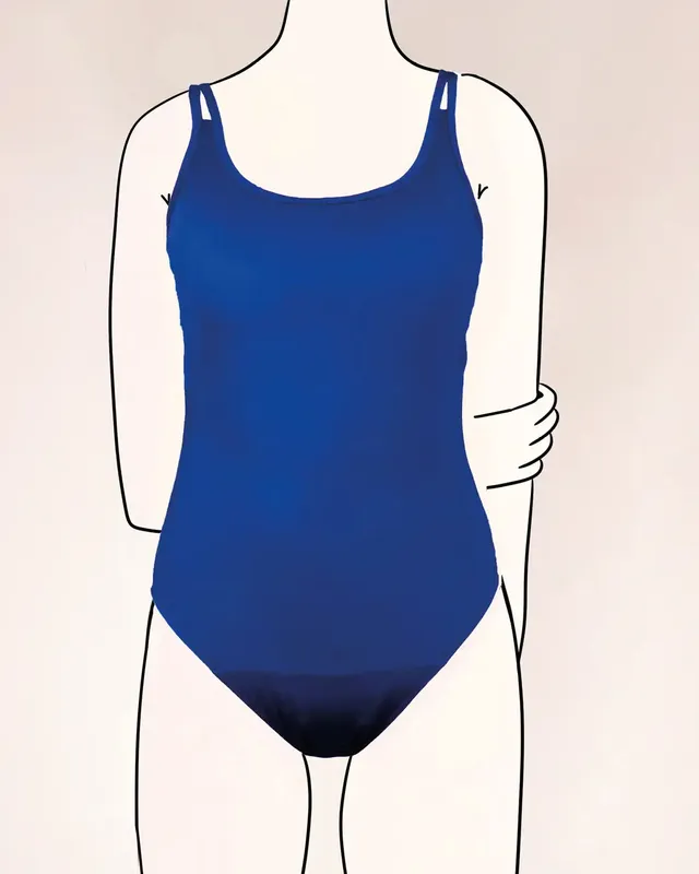 mylily-perioden-badeanzug-teens-royalblau image 1