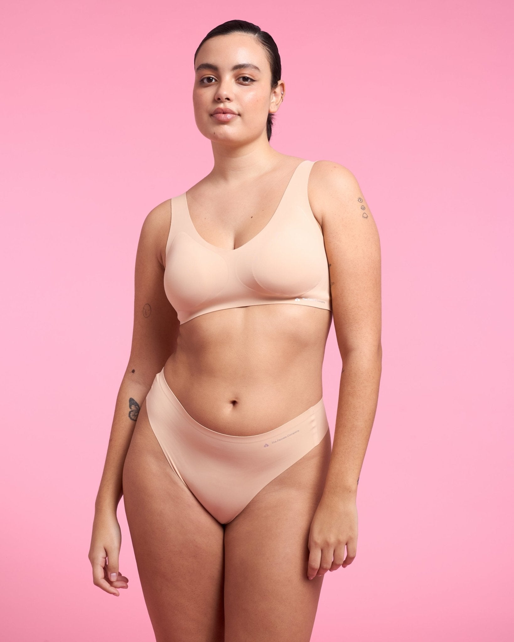 the-female-company-seamless-comfort-set-tanga-bralette image 3