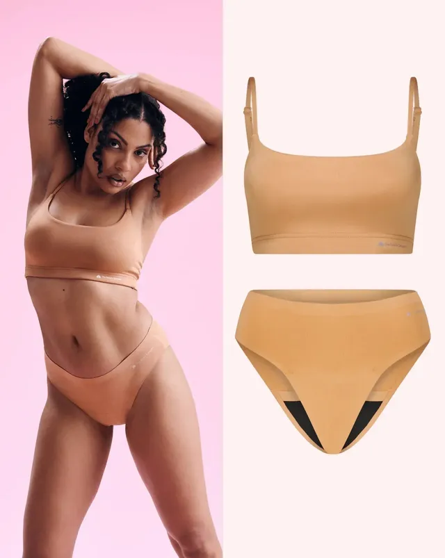 the-female-company-set-seamless-bralette-slip-extra-strong-period-panty image 1