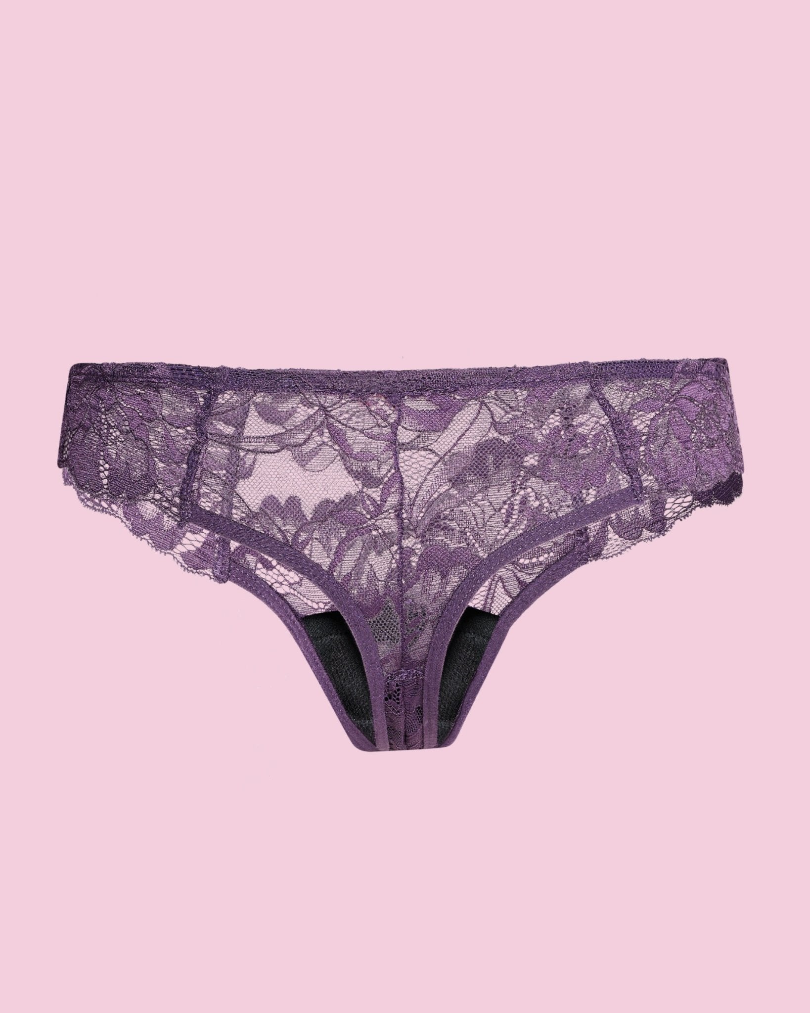 the-female-company-light-tanga-luxury-lace-periodentanga-midnight-purple image 4