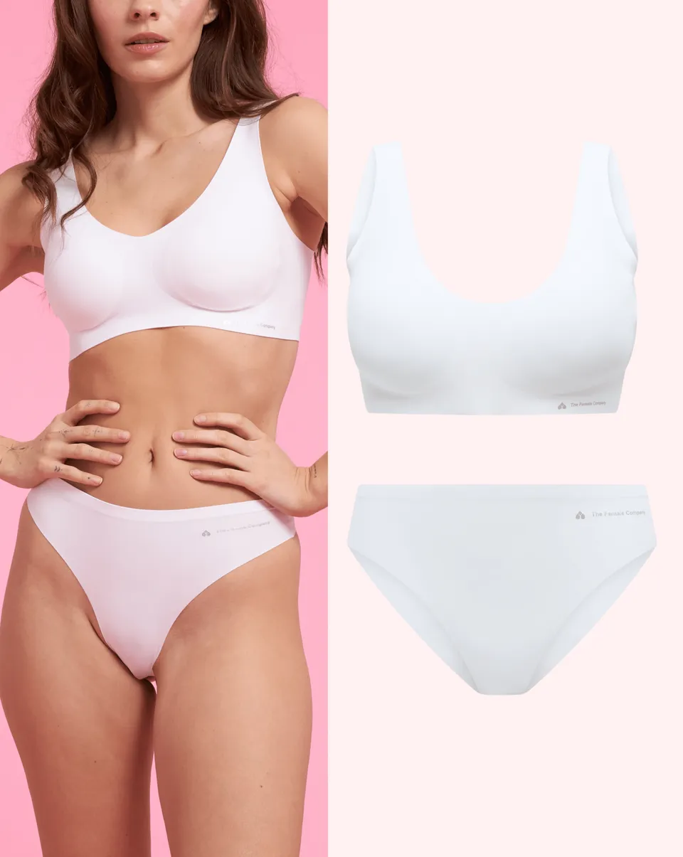 the-female-company-set-seamless-comfort-slip-bralette image 1