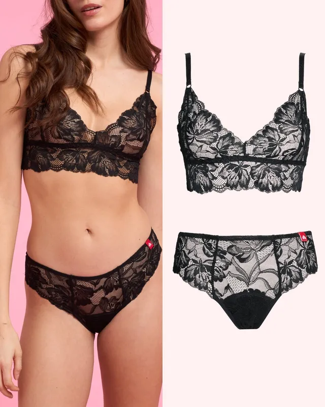 the-female-company-luxury-lace-set-extra-strong-bralette-slip image 1