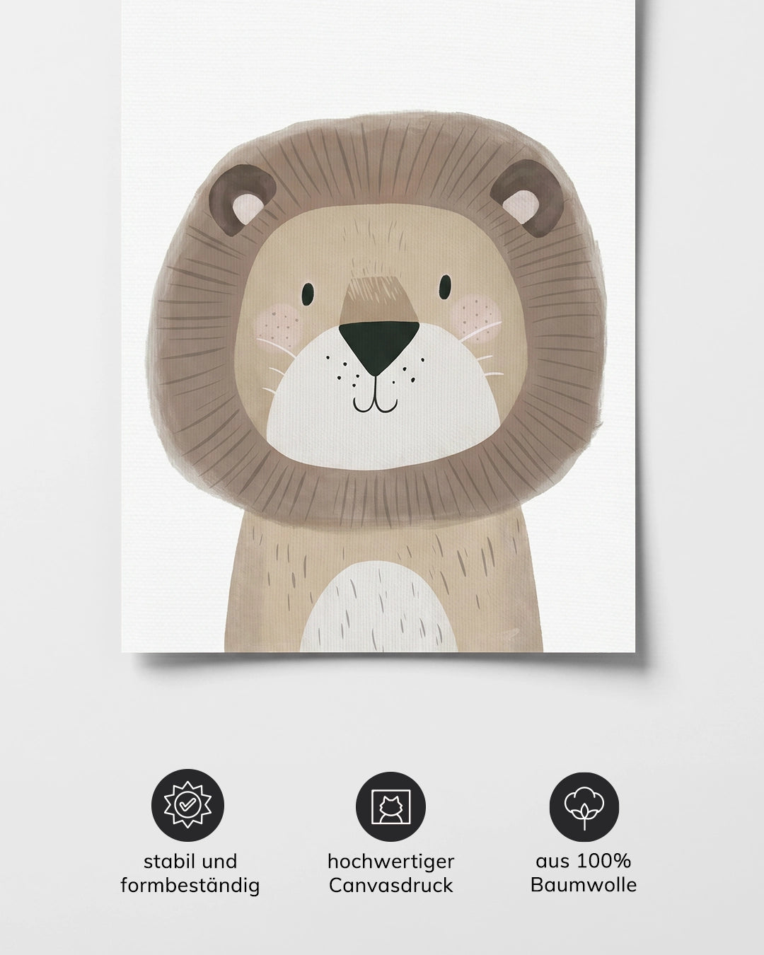 mylily-wild-animals-kinderzimmer-poster-set-b-r-fuchs-l-we-tiger-4er-set image 3