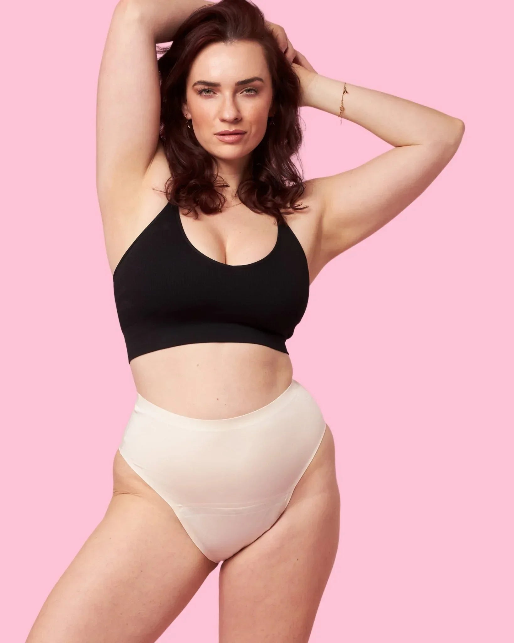 the-female-company-high-waist-tanga-seamless-medium-offwhite image 2