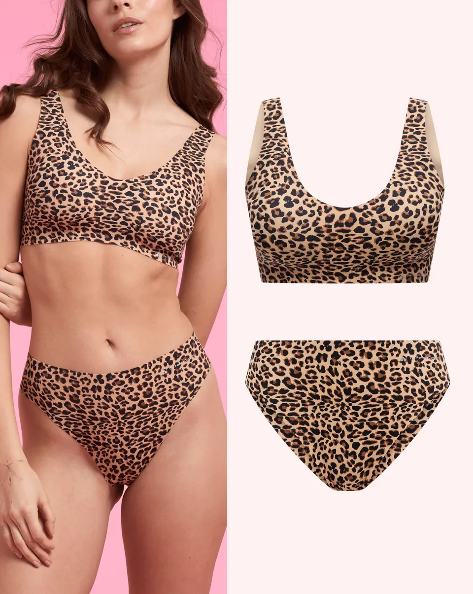 the-female-company-seamless-comfort-set-slip-bralette image 1