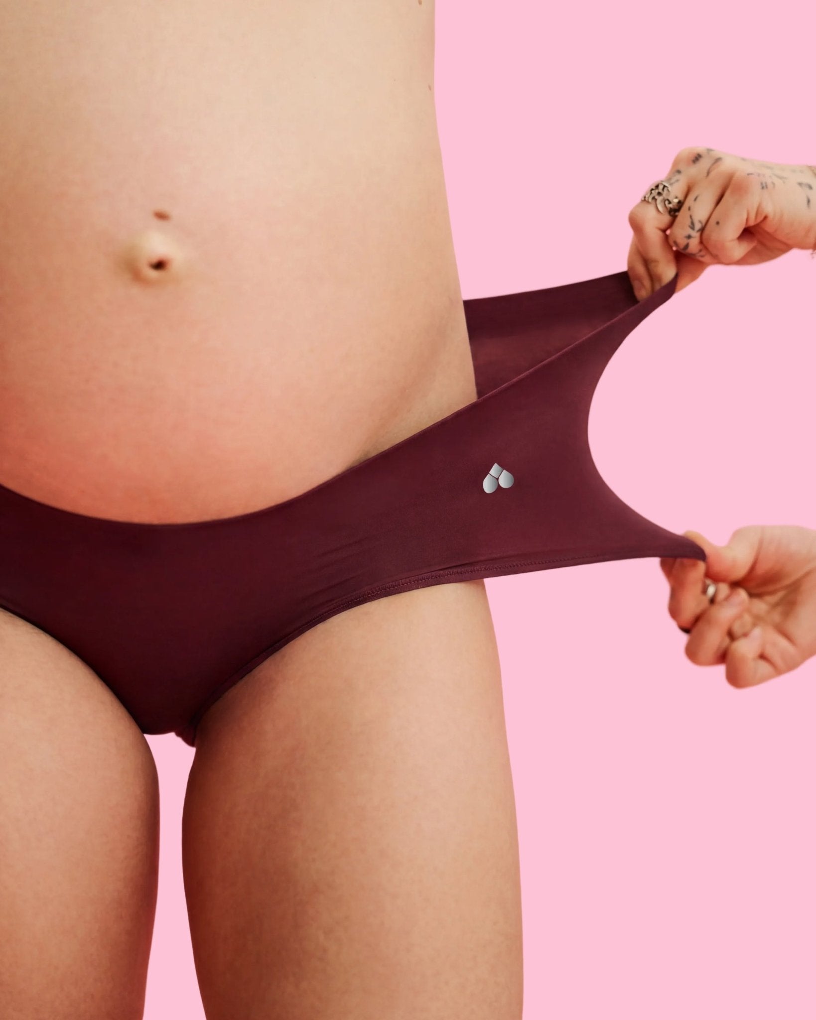 the-female-company-femgrow-slip-schwangerschaftsslip-burgundy image 2