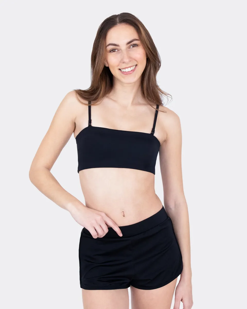 mylily-perioden-badeshorts-schwarz-perioden-bademode image 1