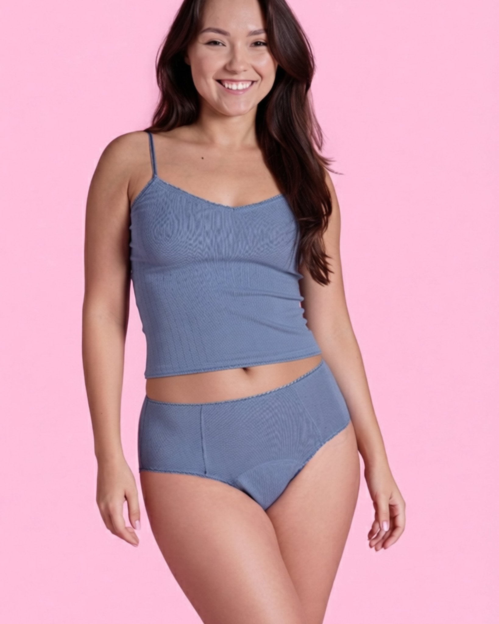 the-female-company-set-pointelle-cropped-top-high-waist-extra-strong image 4