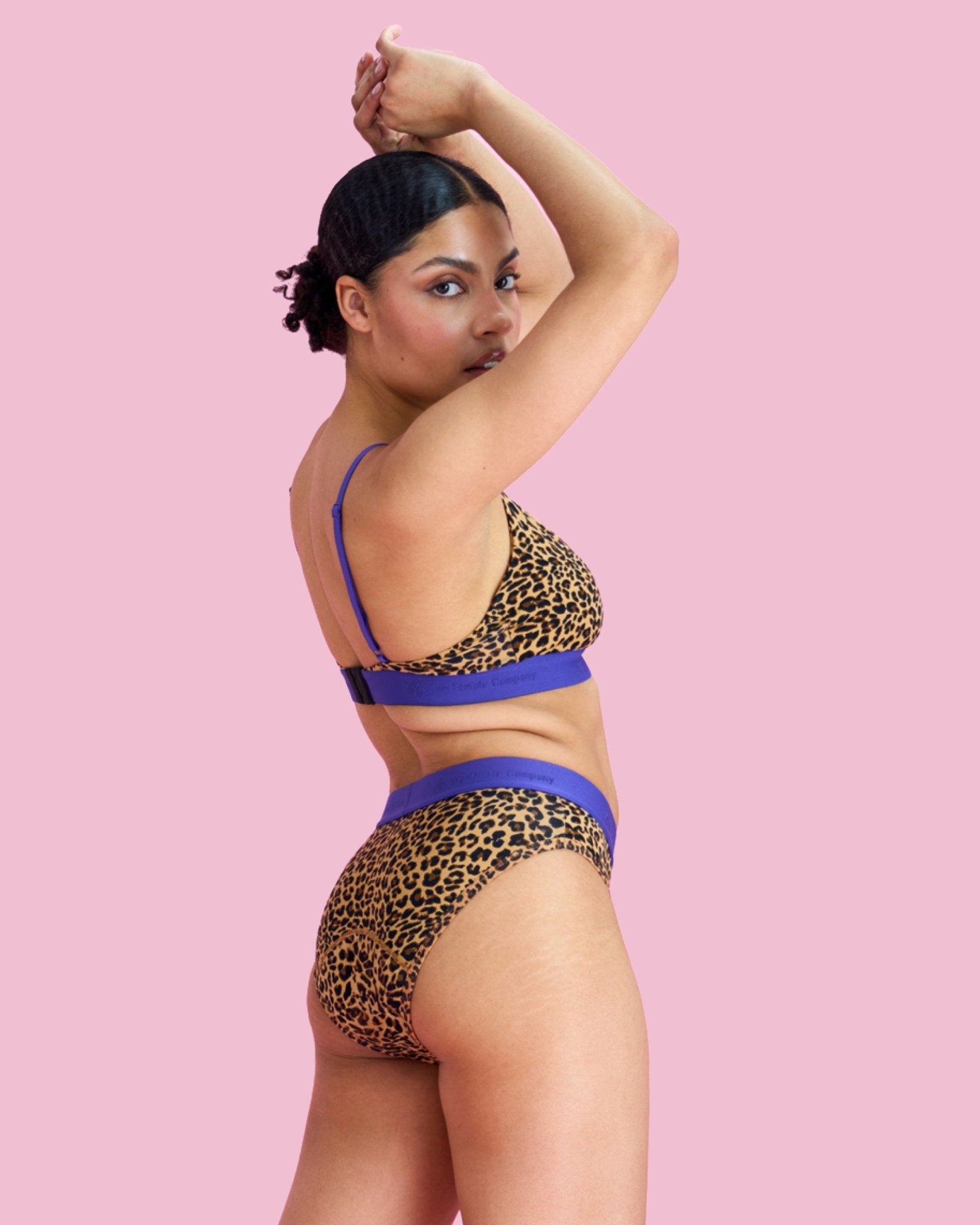 the-female-company-period-panty-ultra-strong-slip-leo-purple image 4
