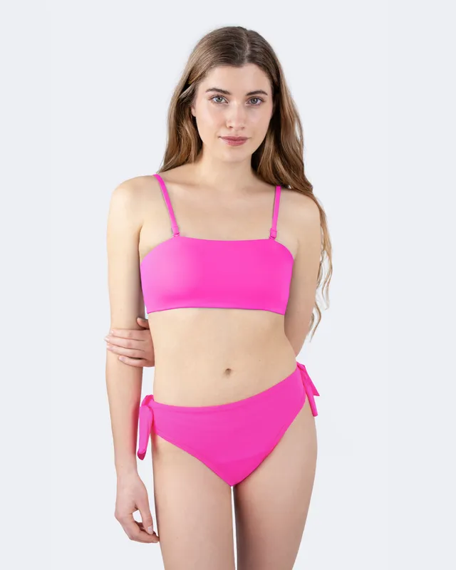 mylily-teens-perioden-bikini-hose-knoten-pink-teens-bademode image 1