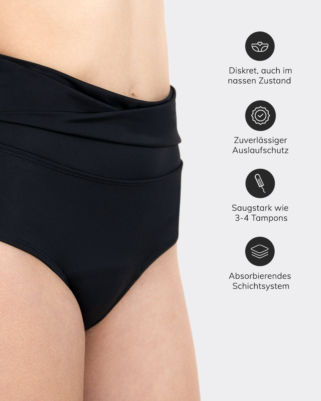 mylily-perioden-bikini-hose-high-waist-twist-schwarz image 5
