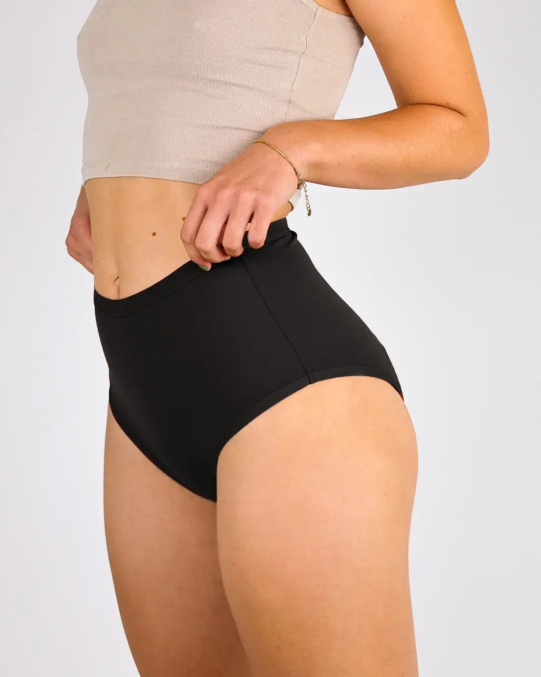 mylily-high-waist-schwarz-periodenunterw-sche-bio-baumwolle image 3