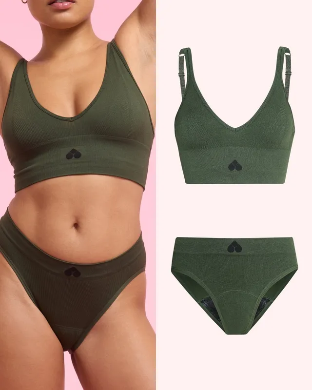 the-female-company-seamless-rib-bralette-extra-strong-slip-set image 1