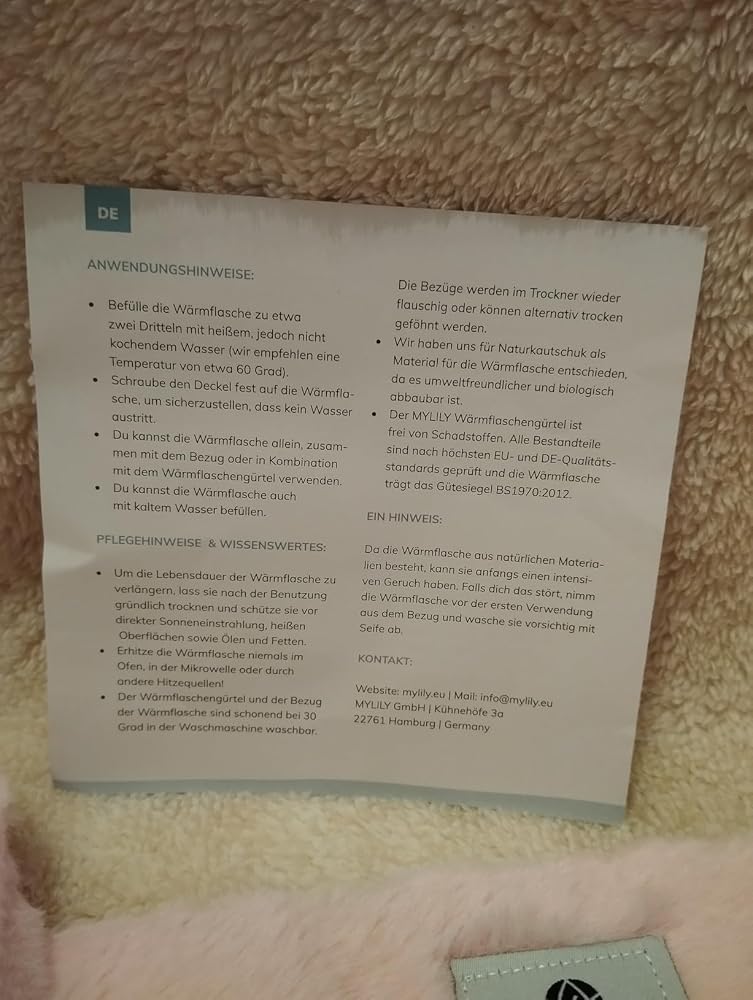 Wärme zum Umbinden, genial!