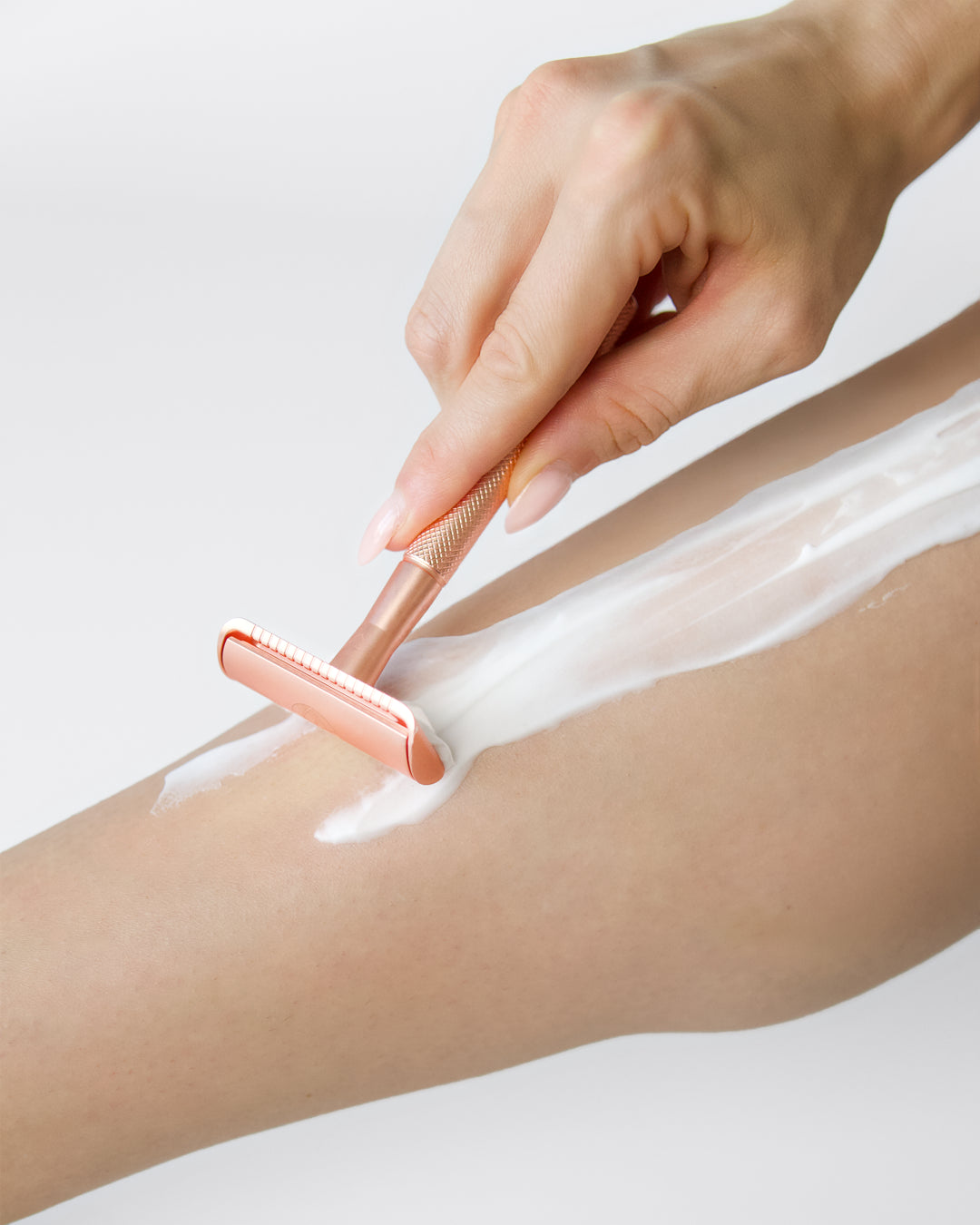 mylily-rasierhobel-rosegold-inkl-5-klingen-rasierpflege-ohne-plastik image 4