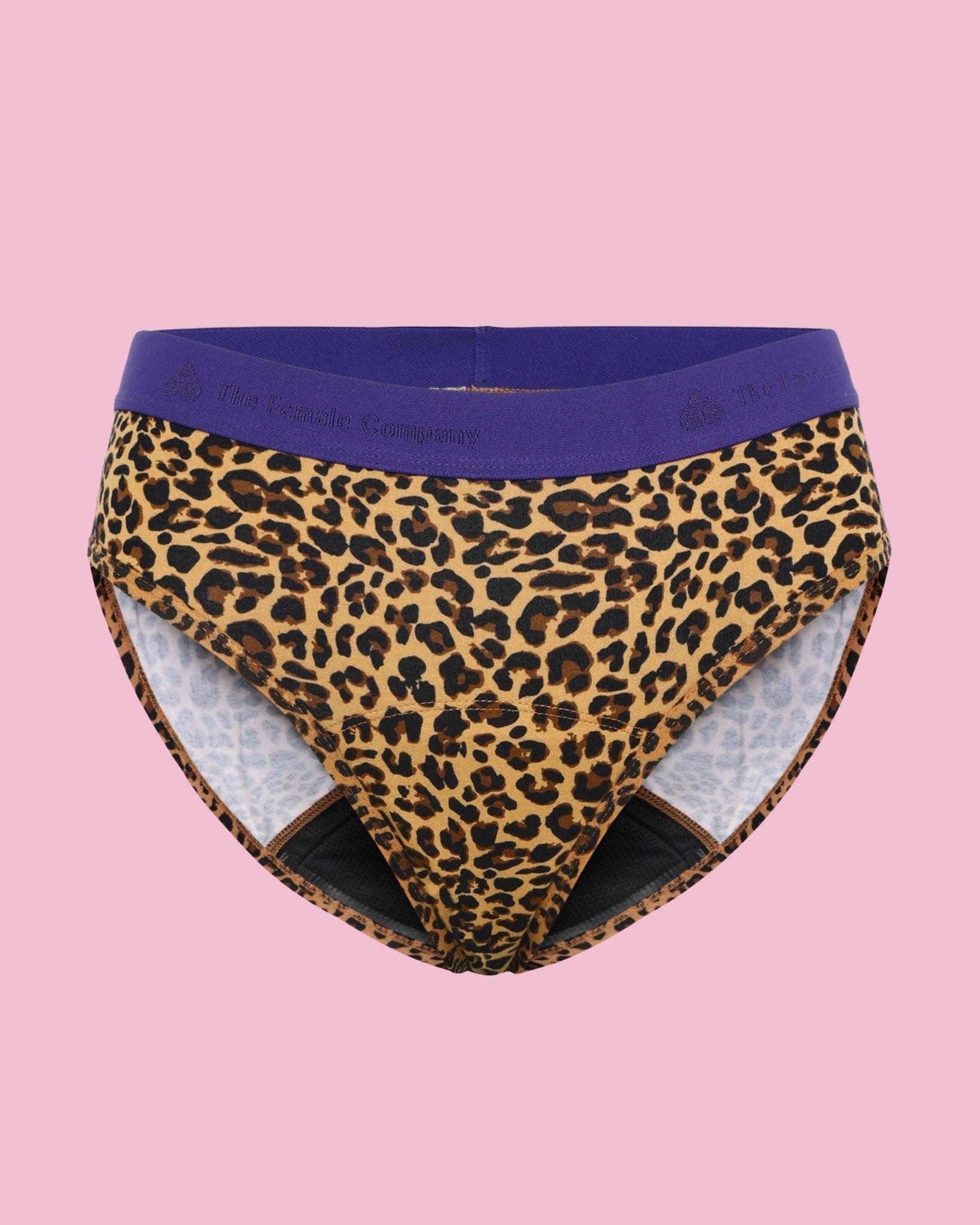 the-female-company-period-panty-ultra-strong-slip-leo-purple image 5