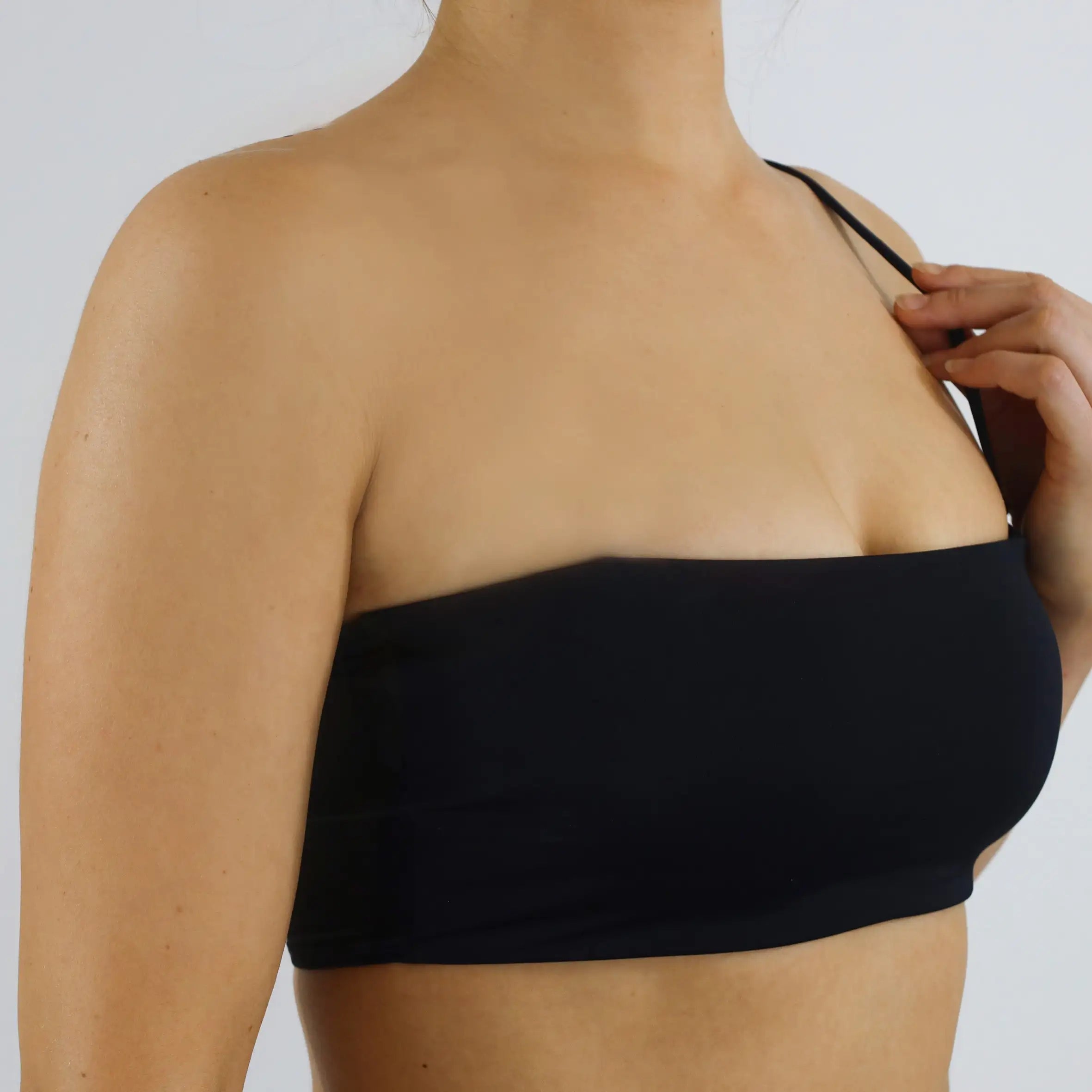 mylily-bandeau-bikini-oberteil-schwarz image 5