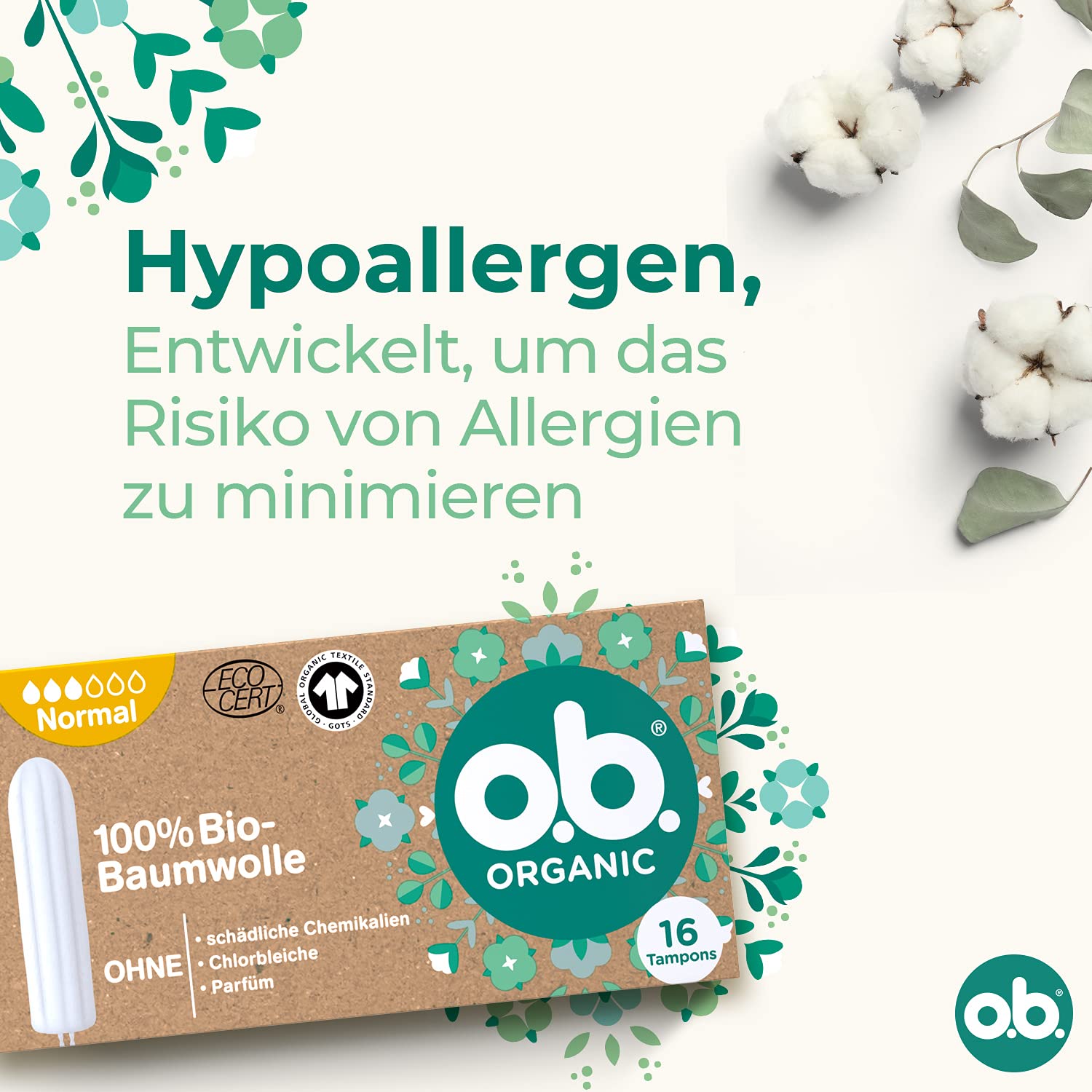 o-b-organic-normal-tampons-16-st-ck-bio-baumwolle image 5