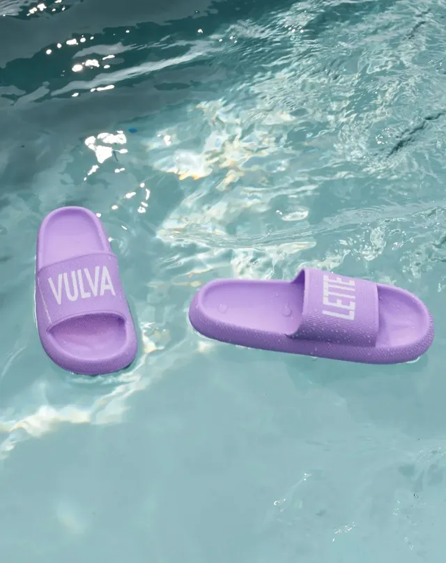 the-female-company-vulvaletten-on-clouds-slipper-limited-edition image 1