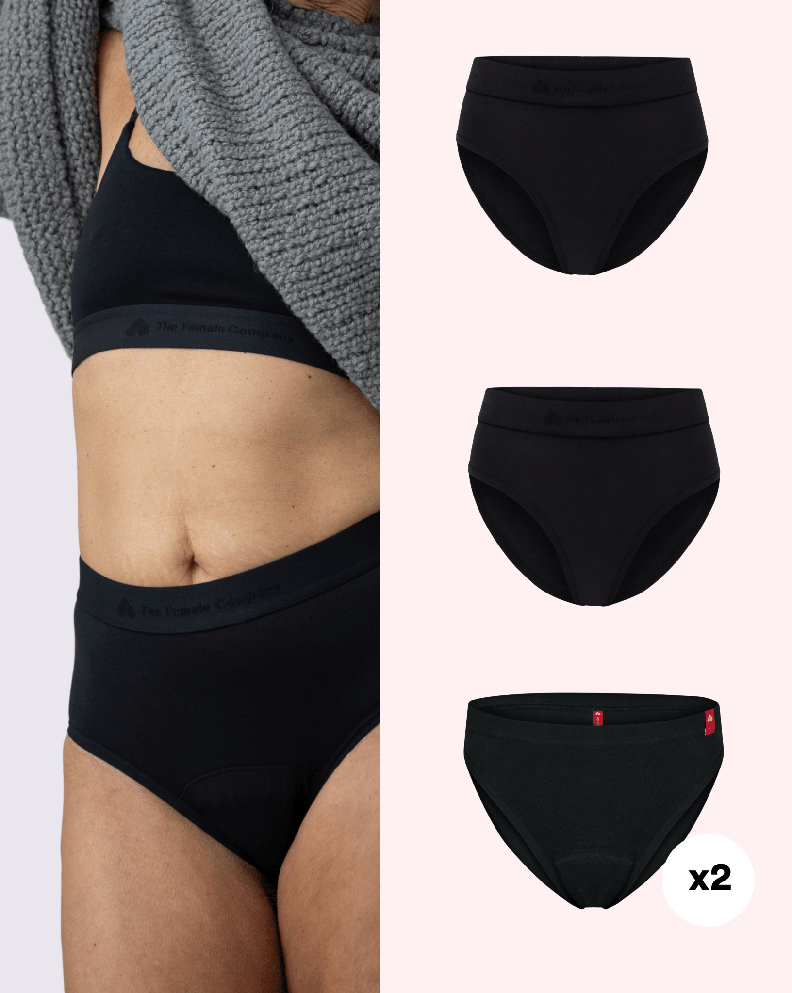 the-female-company-full-cycle-bundle-seamless-period-slips image 1