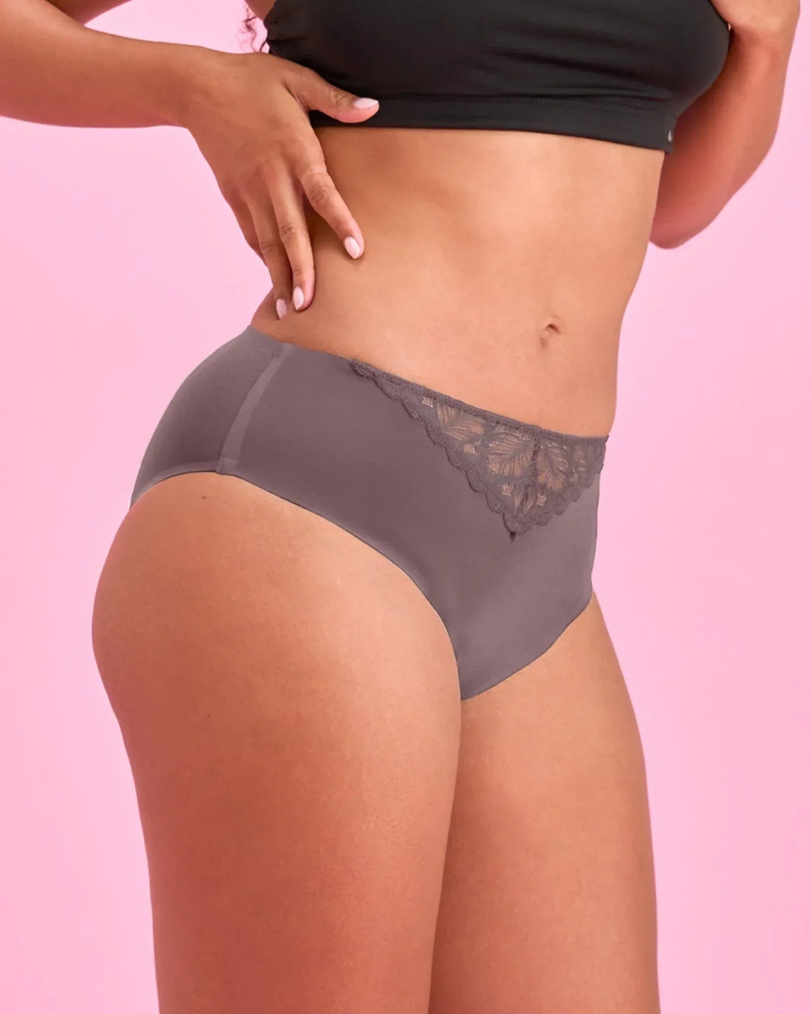the-female-company-high-waist-seamless-lace-extra-strong-periodenslip-mauve image 4