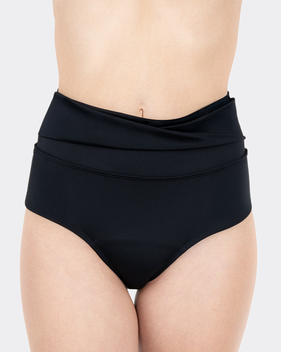mylily-perioden-bikini-hose-high-waist-twist-schwarz image 2