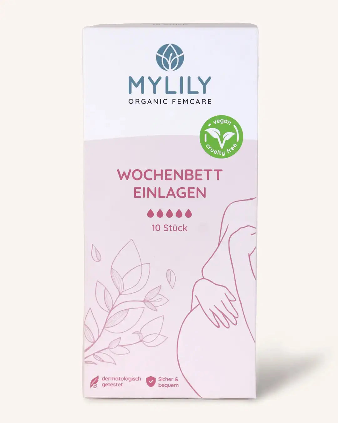 mylily-wochenbett-einlagen-saugstark-400-ml-atmungsaktiv image 1