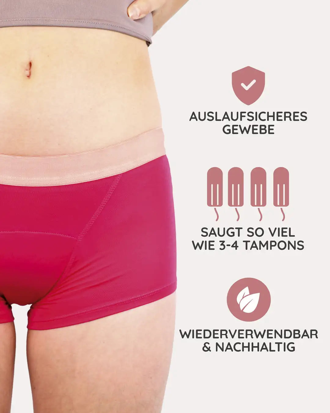 mylily-teens-boxer-slip-pink-periodenunterw-sche-f-r-erste-periode image 3