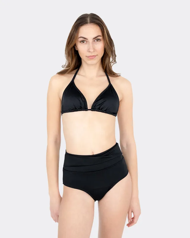 mylily-perioden-bikini-hose-high-waist-twist-schwarz image 1