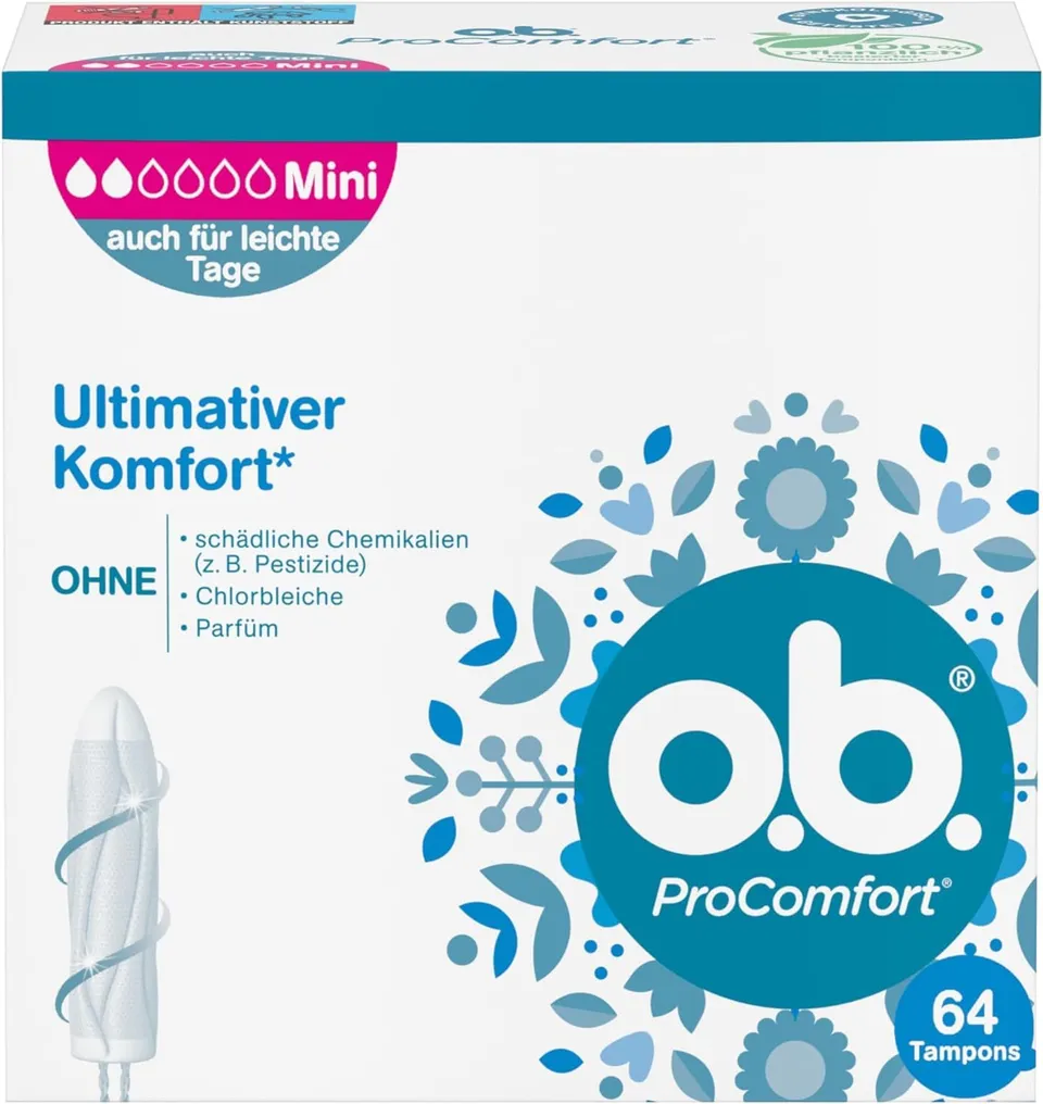 o-b-procomfort-mini-tampons-64-st-ck image 1