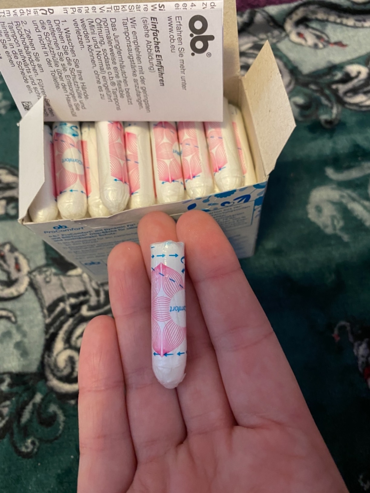 Meine Standard-Tampons