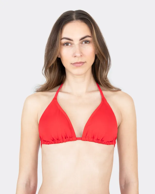 mylily-triangel-bikini-oberteil-rot-bademode image 1