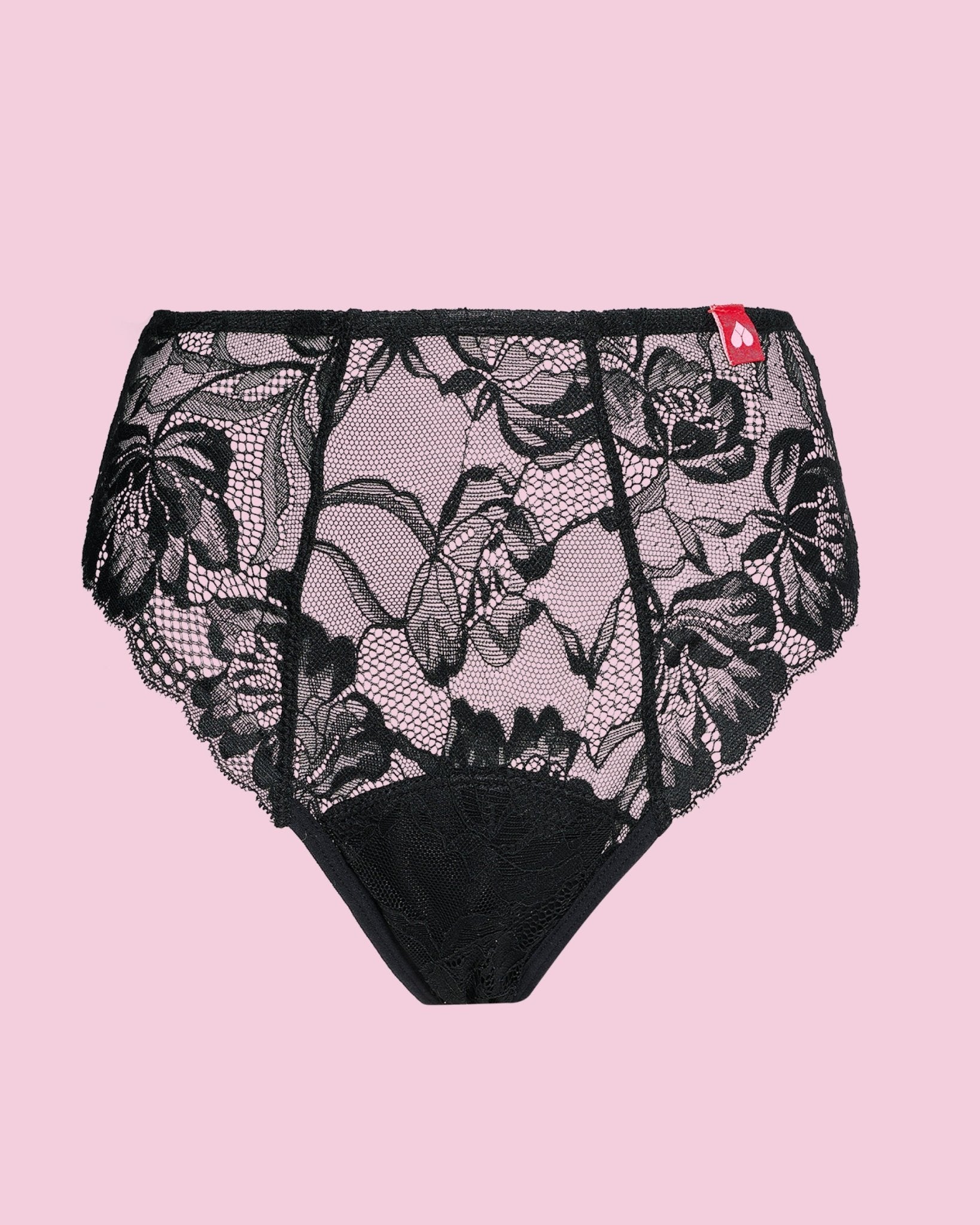 the-female-company-extra-strong-high-waist-luxury-lace-perioden-panty image 2