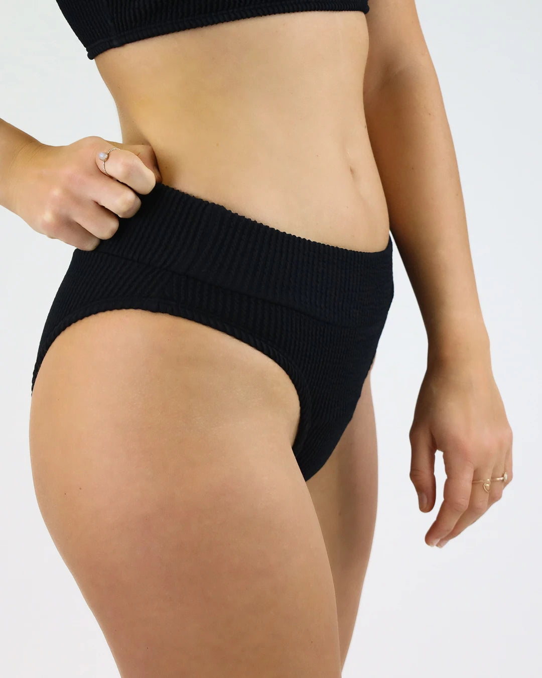 mylily-perioden-bikini-hose-basic-slip-crinkle-schwarz image 5