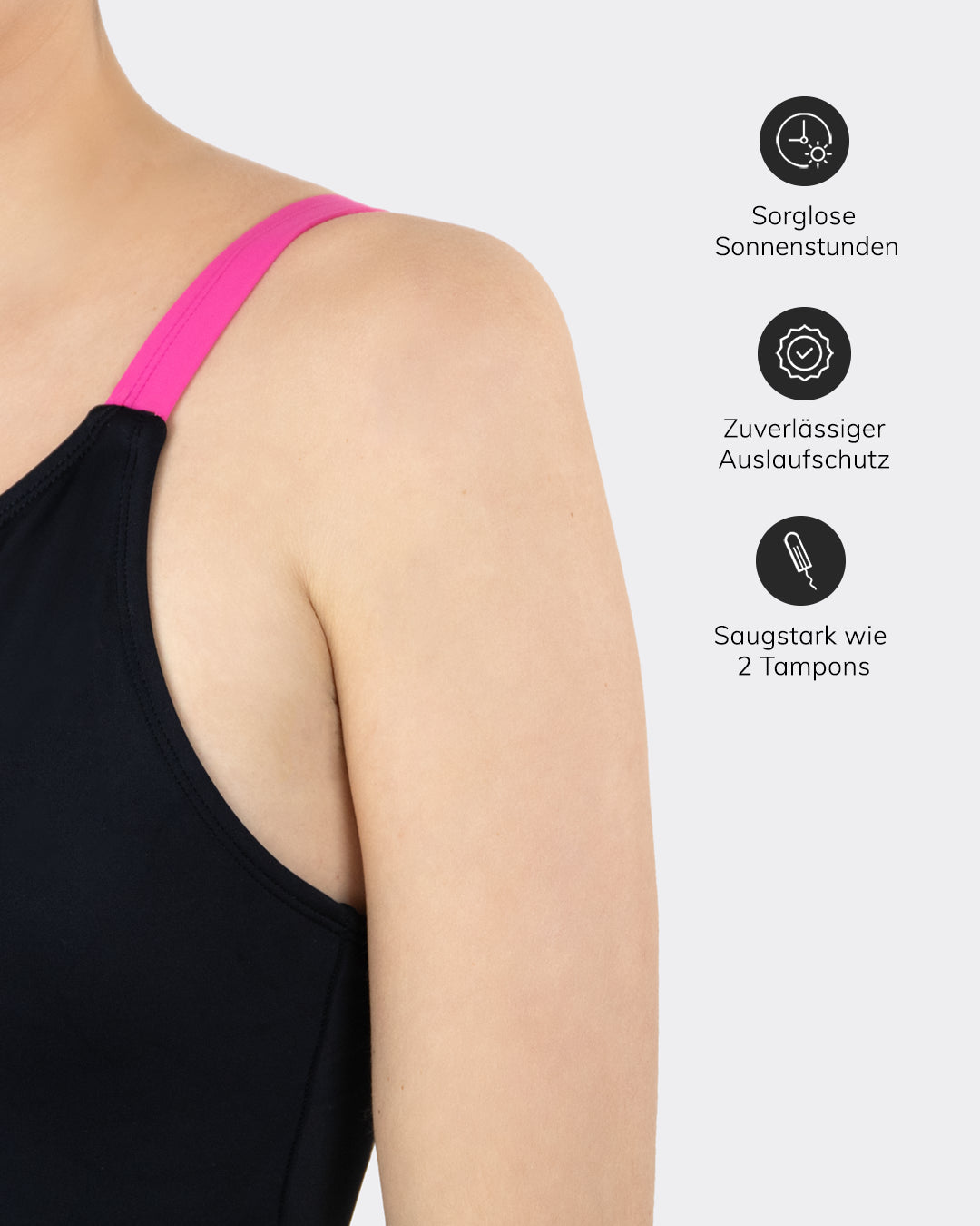 mylily-teens-perioden-badeanzug-gekreuzte-tr-ger-schwarz image 4
