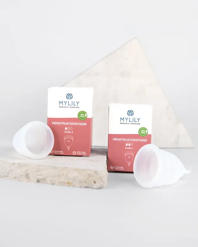 mylily-menstruationstasse-gr-e-s-l-im-2er-set-inkl-aufbewahrungsbeutel image 1