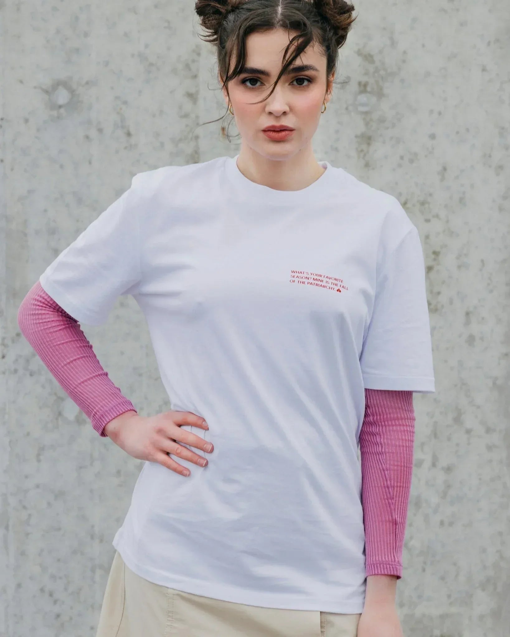 the-female-company-fall-of-the-patriarchy-t-shirt-statement-shirt image 2