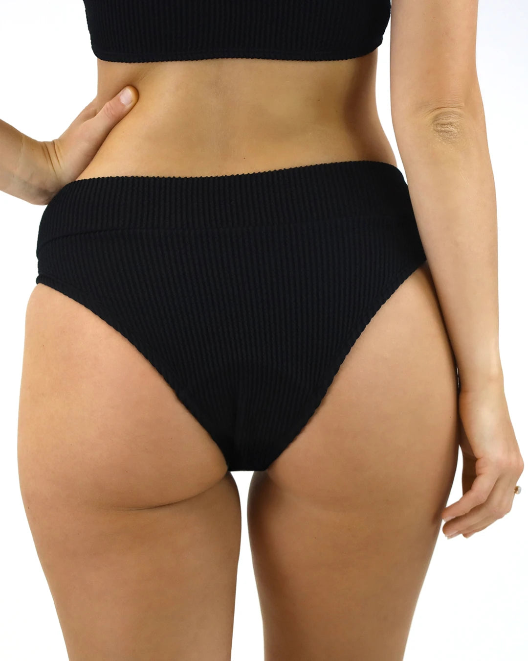 mylily-perioden-bikini-hose-basic-slip-crinkle-schwarz image 3