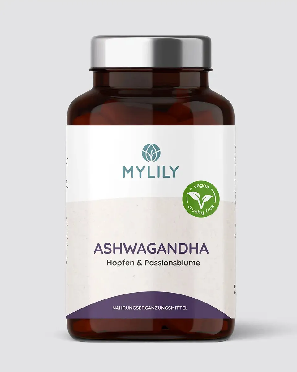 mylily-ashwagandha-l-tryptophan-passionsblume-kapseln image 1