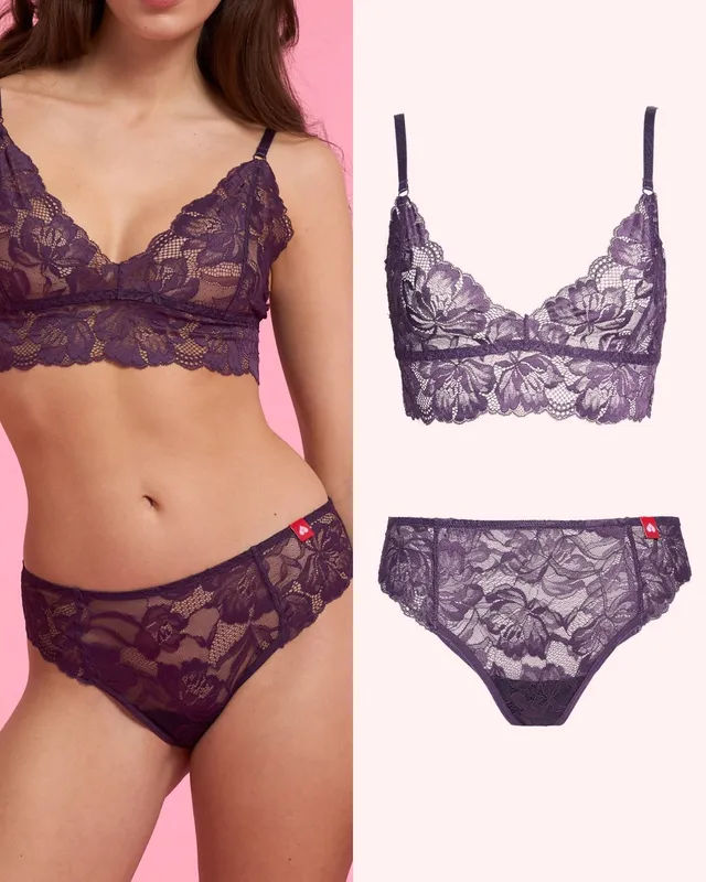 the-female-company-luxury-lace-set-bralette-slip-light image 1