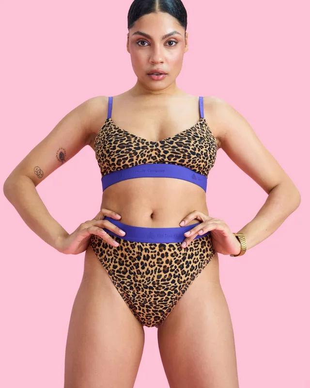 the-female-company-period-panty-ultra-strong-slip-leo-purple image 1