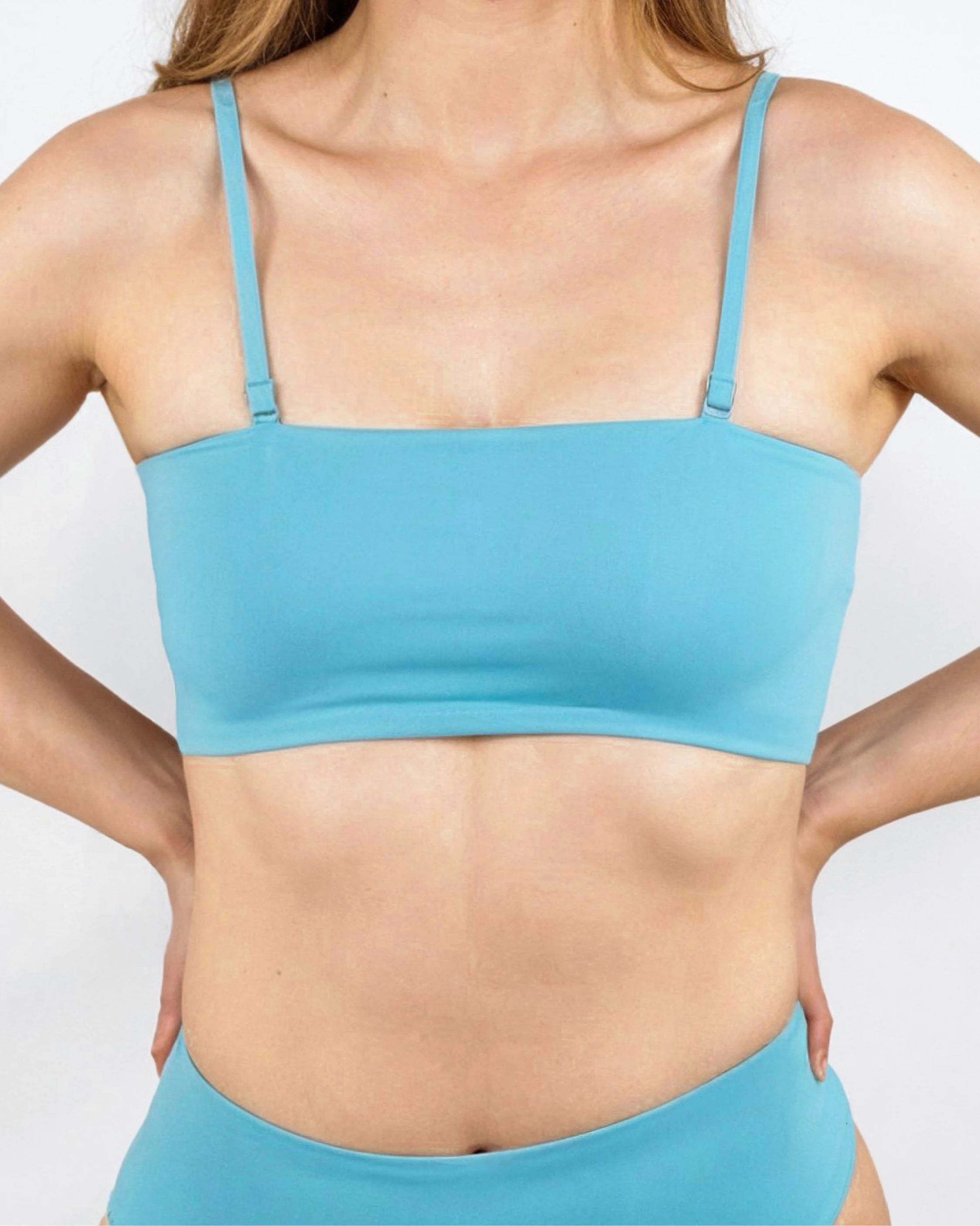 mylily-bandeau-bikini-oberteil-himmelblau image 1