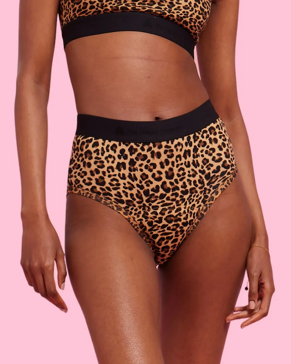 the-female-company-ultra-strong-high-waist-seamless-period-panty-leo-collection- image 1