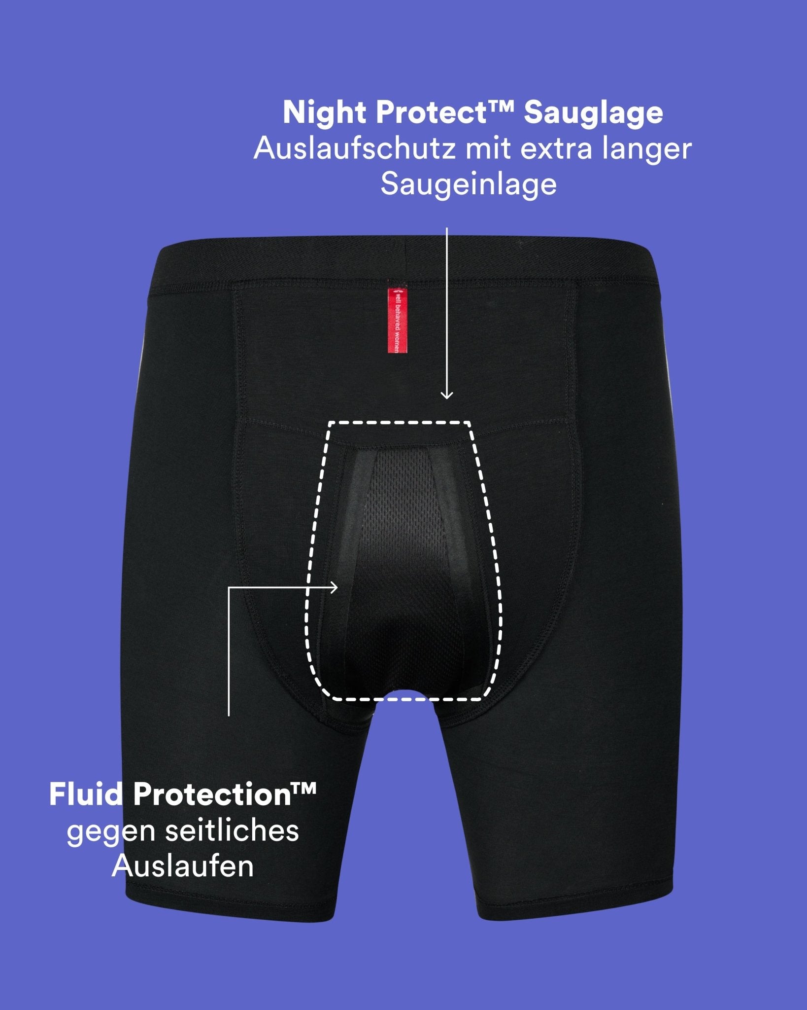 the-female-company-ultra-strong-sleep-long-shorts image 2