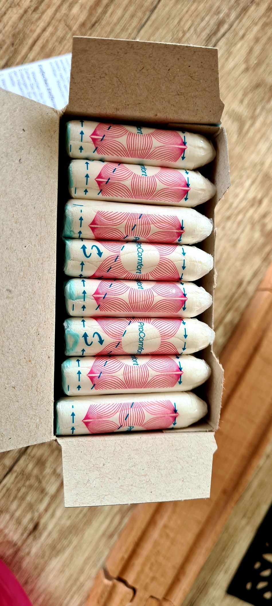 Sehr bequem, kleine Verpackung fummelig